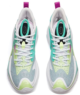 Anta Shock The Game 5 Mid 'Putih Hijau' 112131601-2 Shop Anta Shock The Game 5 Mid 'Putih Hijau' 112131601-2
