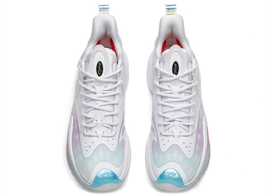 Anta Shock The Game 5.0 Crazy Tide 3.0 'White Multi' 112141651S-1 Shop Anta Shock The Game 5.0 Crazy Tide 3.0 'White Multi' 112141651S-1
