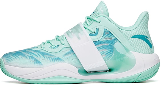 Anta安踏 水花 4 椰子樹 氮科技 減震防滑耐磨 低筒 籃球鞋 綠白 Buy Anta安踏 水花 4 椰子樹 氮科技 減震防滑耐磨 低筒 籃球鞋 綠白