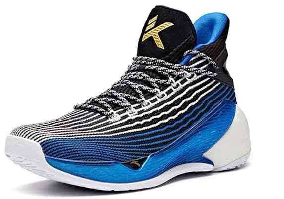 Anta KT4 'Playoffs Mid Black Blue' 11921101-2 Lookbook Anta KT4 'Playoffs Mid Black Blue' 11921101-2