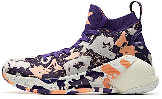 Anta KT4 'Thompson Los Angeles Sunset' High Top Purple 11941104S-2 Buy Anta KT4 'Thompson Los Angeles Sunset' High Top Purple 11941104S-2