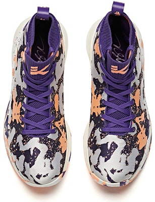 Anta KT4 'Thompson Los Angeles Sunset' High Top Purple 11941104S-2 Lookbook Anta KT4 'Thompson Los Angeles Sunset' High Top Purple 11941104S-2