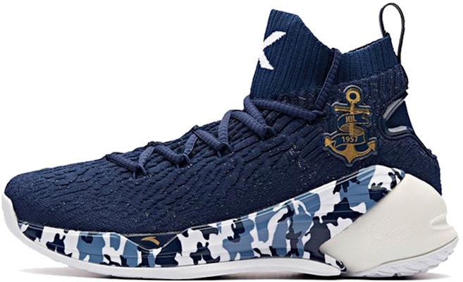 安踏 KT4 湯普森四代 靜水流深 水手 防滑輕便 高幫 籃球鞋 藍 Buy 安踏 KT4 湯普森四代 靜水流深 水手 防滑輕便 高幫 籃球鞋 藍