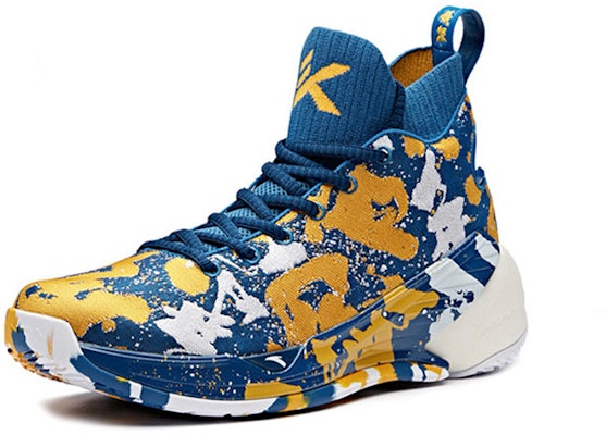 Anta KT4 'Warrior Home Biru Kuning' 11911101-15 Lookbook Anta KT4 'Warrior Home Biru Kuning' 11911101-15