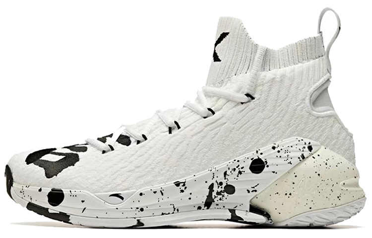 Buy Anta安踏 KT4 減震防滑耐磨 高筒 籃球鞋 白黑