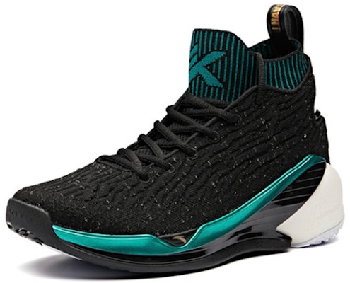 Anta KT4 High 'Black Green' 11911101-1 Lookbook Anta KT4 High 'Black Green' 11911101-1