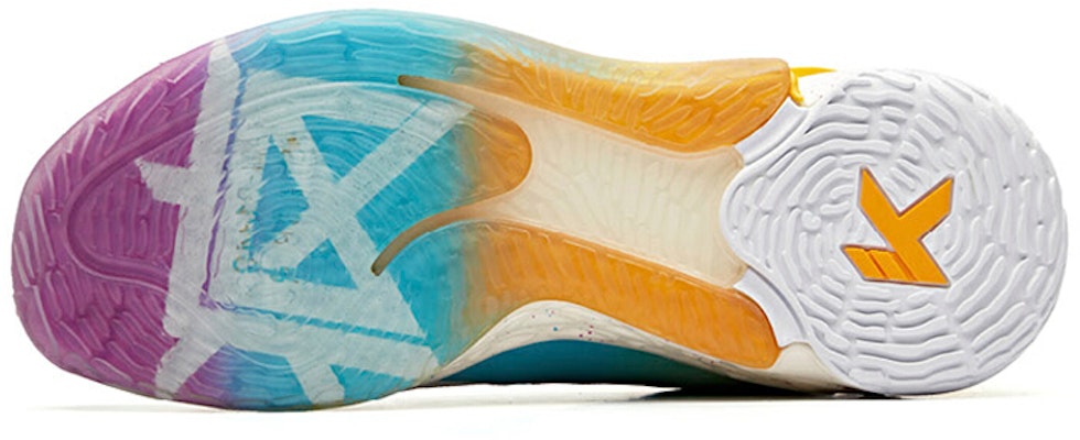 Anta KT4 Low 'Yellow Blue Purple' 11931102-4 Purchase Anta KT4 Low 'Yellow Blue Purple' 11931102-4