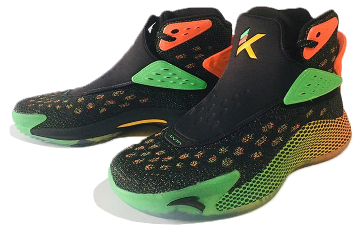 Lookbook 安踏 KT5 湯普森5 “Reggae” 雷鬼 實戰籃球鞋