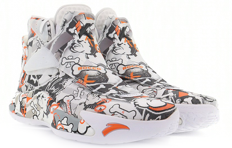 Lookbook Anta安踏 KT5 Rocco 克萊 湯普森 減震防滑耐磨 高筒 籃球鞋 灰橙