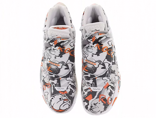 Anta安踏 KT5 Rocco 克萊 湯普森 減震防滑耐磨 高筒 籃球鞋 灰橙 Shop Anta安踏 KT5 Rocco 克萊 湯普森 減震防滑耐磨 高筒 籃球鞋 灰橙