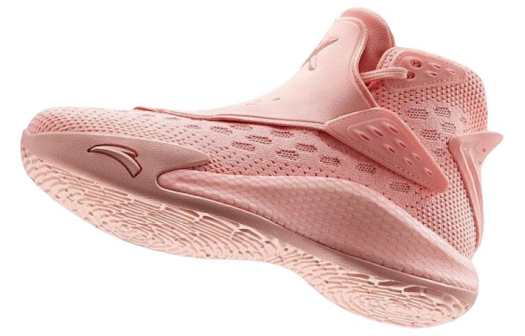 Lookbook Anta安踏 KT5 “情人節版” 防滑耐磨 高筒籃球鞋 粉色