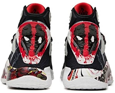 Anta KT5 Hitam Putih Merah Graffiti 'Deadpool Marvel' 112041101S-1 Purchase Anta KT5 Hitam Putih Merah Graffiti 'Deadpool Marvel' 112041101S-1