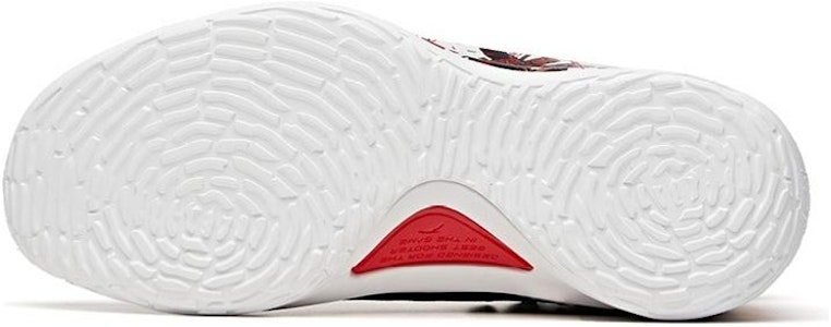 Anta KT5 Hitam Putih Merah Graffiti 'Deadpool Marvel' 112041101S-1 Details for Anta KT5 Hitam Putih Merah Graffiti 'Deadpool Marvel' 112041101S-1