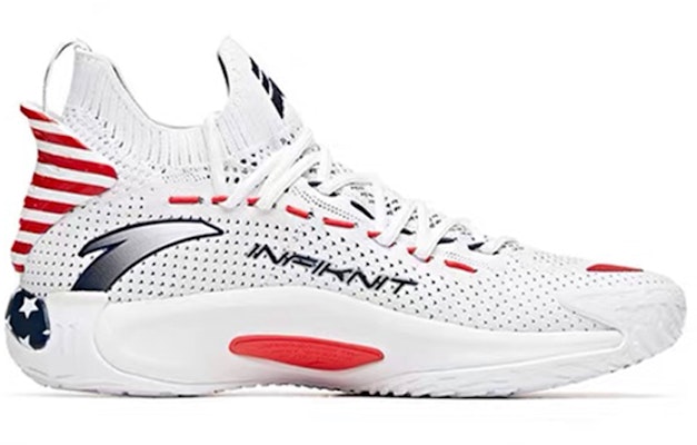 Anta KT5 Low 'White Red Blue' 112031102-3 Order Anta KT5 Low 'White Red Blue' 112031102-3