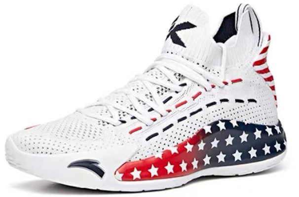 Anta KT5 Low 'White Red Blue' 112031102-3 Lookbook Anta KT5 Low 'White Red Blue' 112031102-3