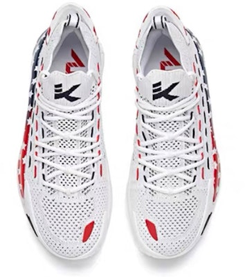 Anta KT5 Low 'White Red Blue' 112031102-3 Shop Anta KT5 Low 'White Red Blue' 112031102-3