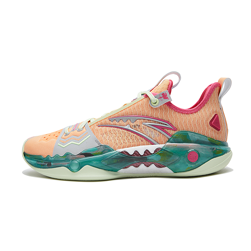Anta KT5 Pro Peach Orange Low Basketball Shoes - Stylish & Comfortable 112421111-1