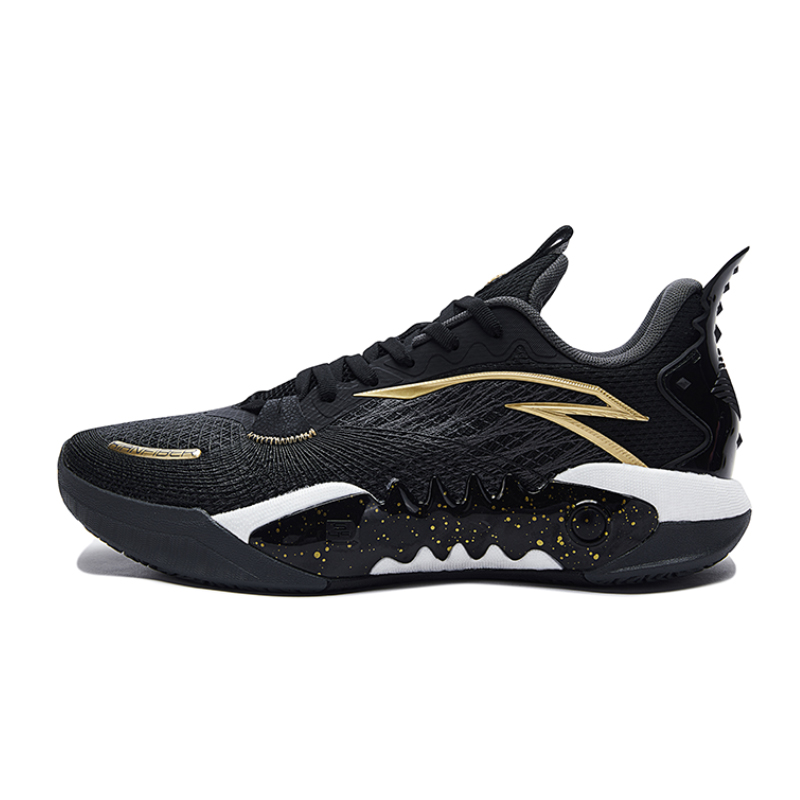 Anta KT5 V2 Pro Black Low-Top Basketball Shoes with Nitrogen Cushioning 112431106S-1