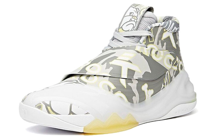 Lookbook 安踏 KT6 '灰白黄' 112111101-12