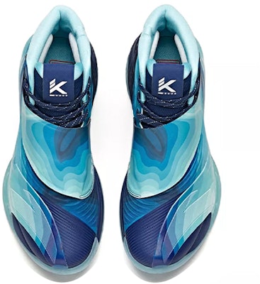安踏 KT6 湯普森 “水韻” 防滑減震耐磨 高幫 實戰籃球鞋 藍色 Lookbook 安踏 KT6 湯普森 “水韻” 防滑減震耐磨 高幫 實戰籃球鞋 藍色