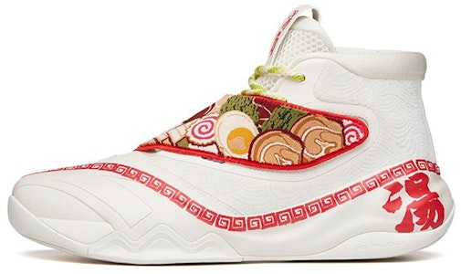 Anta安踏 湯普森 KT6系列 "湯麵" 減震防滑耐磨 高筒籃球鞋 白紅 Buy Anta安踏 湯普森 KT6系列 "湯麵" 減震防滑耐磨 高筒籃球鞋 白紅