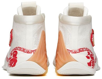 Anta安踏 湯普森 KT6系列 "湯麵" 減震防滑耐磨 高筒籃球鞋 白紅 Shop Anta安踏 湯普森 KT6系列 "湯麵" 減震防滑耐磨 高筒籃球鞋 白紅