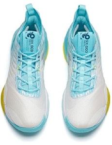 Anta安踏 KT6 湯普森 Low 減震防滑耐磨 低筒 實戰籃球鞋 白藍黃 Lookbook Anta安踏 KT6 湯普森 Low 減震防滑耐磨 低筒 實戰籃球鞋 白藍黃