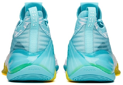 Anta安踏 KT6 湯普森 Low 減震防滑耐磨 低筒 實戰籃球鞋 白藍黃 Shop Anta安踏 KT6 湯普森 Low 減震防滑耐磨 低筒 實戰籃球鞋 白藍黃