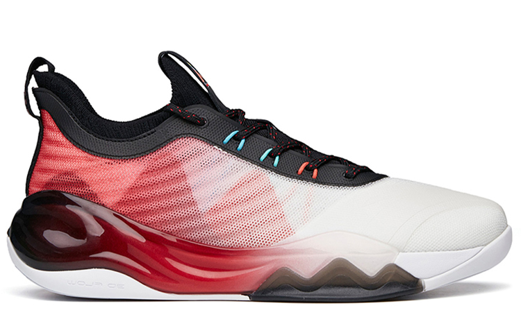 Order 安踏 KT6 低帮 &#x27;白红&#x27;篮球鞋 112131102-2