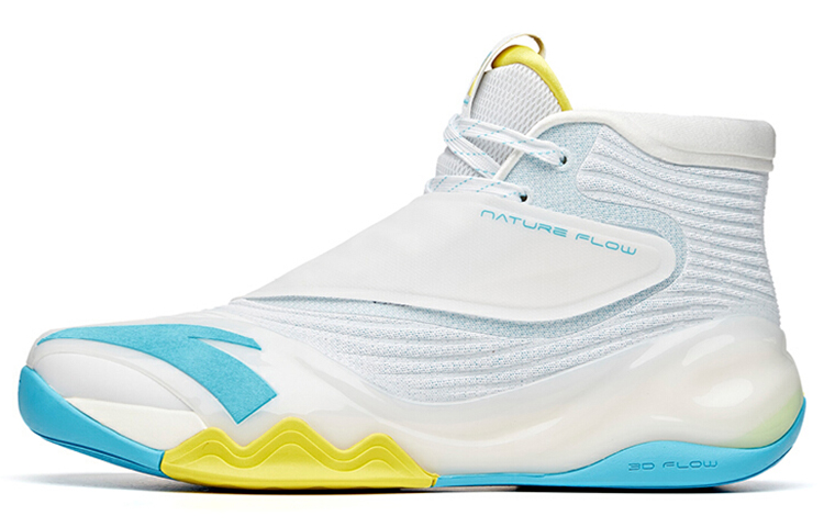 Anta KT6 White Blue Yellow 'Home Court' 112041101-8