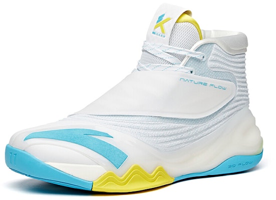 Anta KT6 White Blue Yellow 'Home Court' 112041101-8 Order Anta KT6 White Blue Yellow 'Home Court' 112041101-8