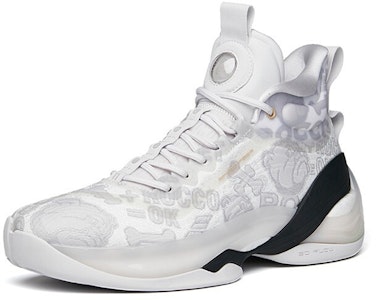 Anta KT7 Rocco Rocco Sepatu Basket 'Putih Hitam' 112141101-5 Order Anta KT7 Rocco Rocco Sepatu Basket 'Putih Hitam' 112141101-5