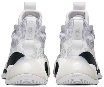 Anta KT7 Rocco Rocco Sepatu Basket 'Putih Hitam' 112141101-5 Shop Anta KT7 Rocco Rocco Sepatu Basket 'Putih Hitam' 112141101-5