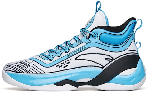 安踏 KT7 湯普森七代 氮科技 防滑耐磨 高幫 籃球鞋 白藍 Buy 安踏 KT7 湯普森七代 氮科技 防滑耐磨 高幫 籃球鞋 白藍