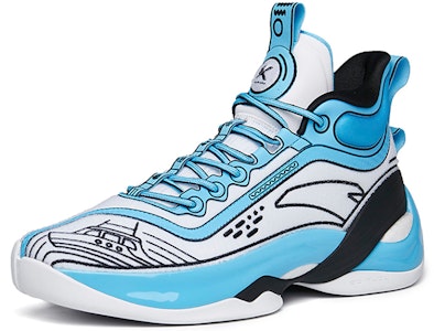 安踏 KT7 湯普森七代 氮科技 防滑耐磨 高幫 籃球鞋 白藍 Order 安踏 KT7 湯普森七代 氮科技 防滑耐磨 高幫 籃球鞋 白藍