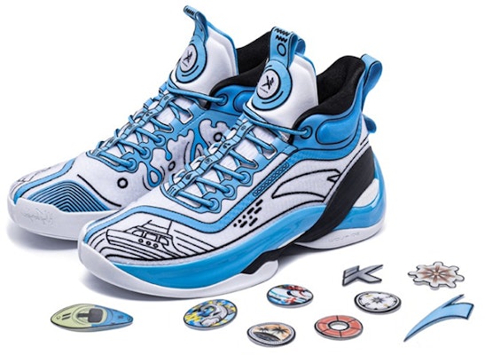 Anta KT7 'White Blue' 112221101-3 Details for Anta KT7 'White Blue' 112221101-3
