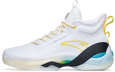 安踏 KT7 湯普森7代 氮科技 減震防滑耐磨 低筒 籃球鞋 白黃藍 Buy 安踏 KT7 湯普森7代 氮科技 減震防滑耐磨 低筒 籃球鞋 白黃藍
