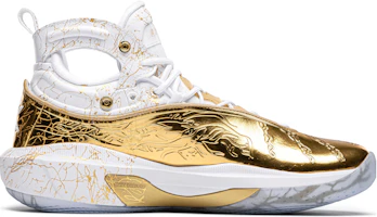 Details for Anta安踏 KT8 黃金血脈Gold Blooded 減震防滑耐磨 高筒 實戰籃球鞋 白金