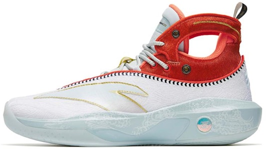 Anta安踏 KT8 湯普森8代 "齊天大聖" 孫悟空 減震防滑耐磨 高筒籃球鞋 白紅 Buy Anta安踏 KT8 湯普森8代 "齊天大聖" 孫悟空 減震防滑耐磨 高筒籃球鞋 白紅