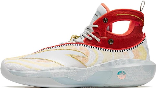 Anta安踏 KT8 湯普森8代 "齊天大聖" 孫悟空 減震防滑耐磨 高筒籃球鞋 白紅 Order Anta安踏 KT8 湯普森8代 "齊天大聖" 孫悟空 減震防滑耐磨 高筒籃球鞋 白紅