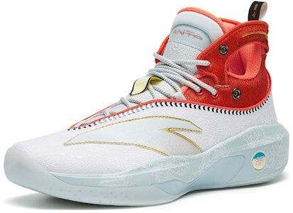 Anta安踏 KT8 湯普森8代 "齊天大聖" 孫悟空 減震防滑耐磨 高筒籃球鞋 白紅 Lookbook Anta安踏 KT8 湯普森8代 "齊天大聖" 孫悟空 減震防滑耐磨 高筒籃球鞋 白紅