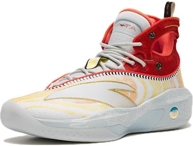 Anta安踏 KT8 湯普森8代 "齊天大聖" 孫悟空 減震防滑耐磨 高筒籃球鞋 白紅 Shop Anta安踏 KT8 湯普森8代 "齊天大聖" 孫悟空 減震防滑耐磨 高筒籃球鞋 白紅