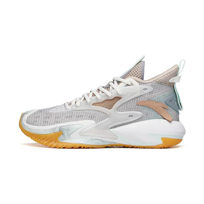 Anta Shock The Game 5.0 Crazy Tide 3.0 High Basketball Shoes 'Grey'