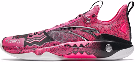 Anta KT 5 Pro Pink Black Low-Top Basketball Shoes with Nitrogen Cushioning. 112421111S-6 Anta KT 5 Pro Pink Black Low-Top Basketball Shoes with Nitrogen Cushioning. 112421111S-6