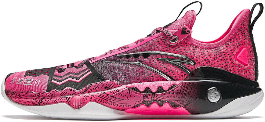Anta KT 5 Pro Rosa Negro Zapatillas de Baloncesto Low-Top con Amortiguación Nitrogenada. 112421111S-6 Buy Anta KT 5 Pro Rosa Negro Zapatillas de Baloncesto Low-Top con Amortiguación Nitrogenada. 112421111S-6