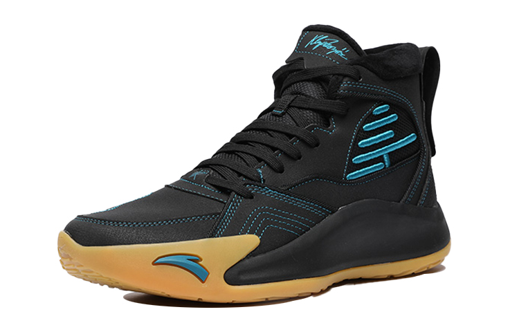 Lookbook 안타 KT 블랙 블루 하이탑 (Anta KT 블랙 블루 하이탑) 112041810-1