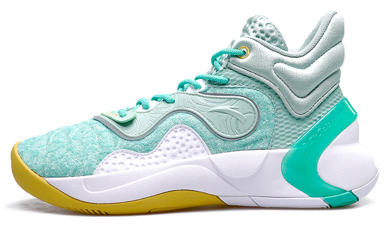 Buy 安踏 速决系列 KT 汤普森 速决 水泥克星 防滑耐磨减震 低帮 篮球鞋 白灰绿