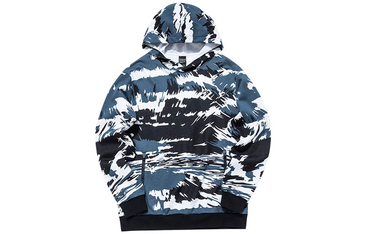 Anta KT Basketball Series Casual Full-Print Hoodie - Blue 152141743-3