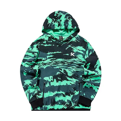 Anta KT Basketball Series Hoodie Fairy Green Letter Print 152141743-2