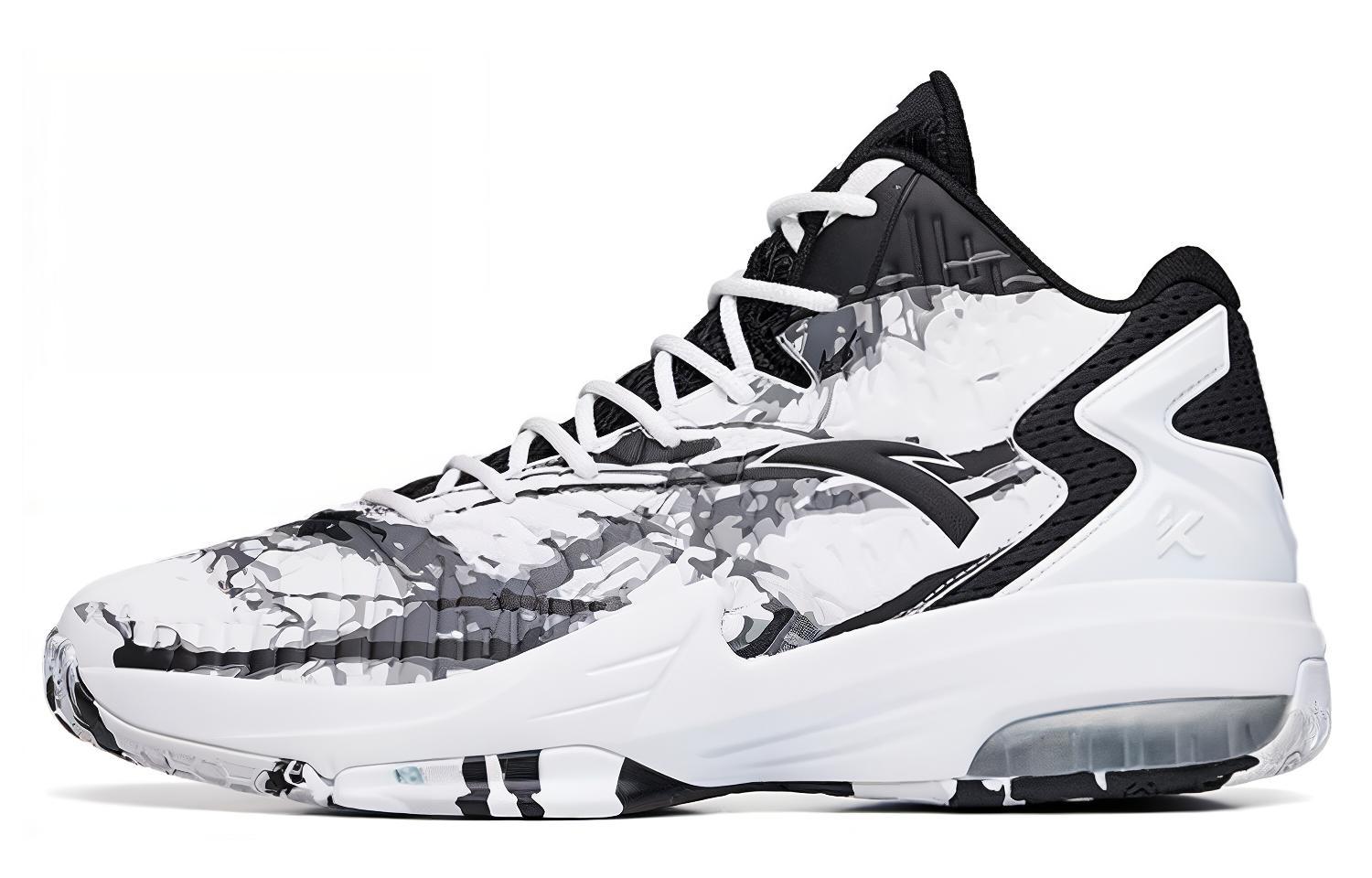 Anta KT Basketball Shoes 'Team Mid Black White' 112221626S-2